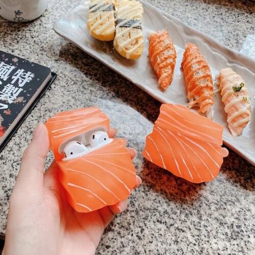 Sashimi Earphone Case for Apple AirPods1 / 2 pro 3 Earphone Silicone box Wireless Bluetooth Case