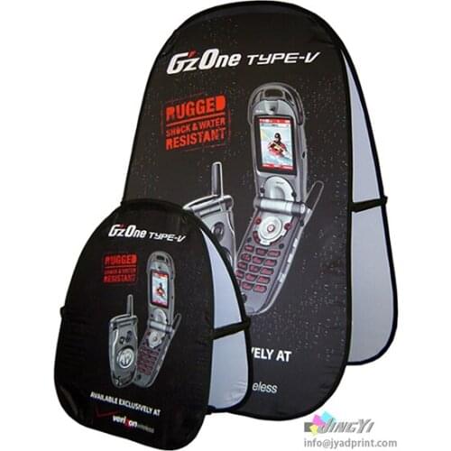 60X100CM, Vertical A Frame Outdoor POP-up Display Banner with Custom Printing Your Logo and Graphic