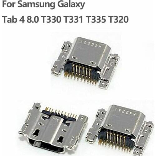 High Quality Charger Port Micro USB Charging Connector Dock Flex Cable Repair for Samsung Galaxy Tab 4 8.0 T330 T335 T320 New