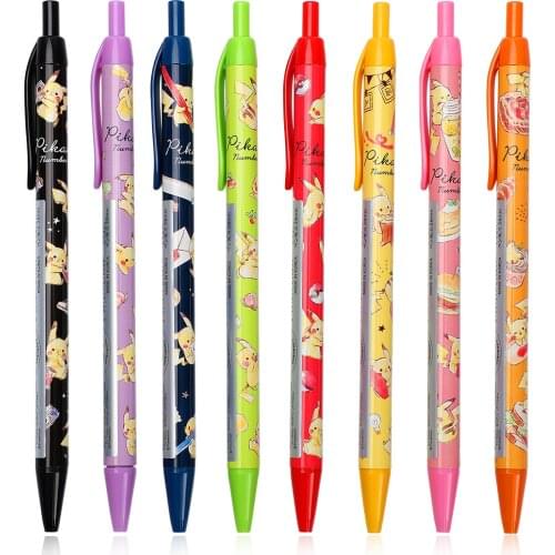 1PC 0.38mm kamio japan Cute Cartoon gel pen Kawaii Modeling 0.38mm Press neutral pen for student writing school supplies