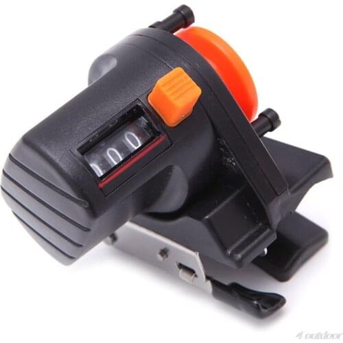 1pc 0-999M Portable Fishing Finder Line Length Depth Gauge Counter Tackle Tool M20 21 Dropshipping