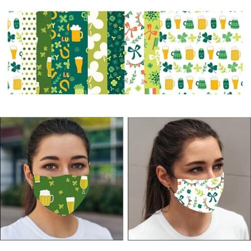 10Pc 100% Cotton Fabric Washable for Sewing Quilting Patchwork Face Masks Making