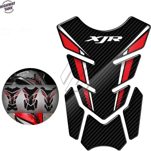 3D Carbon-look Motorcycle Tank Pad Protector Case for Yamaha XJR400 XJR1300 XJR1200 XJR 400 1200 1300