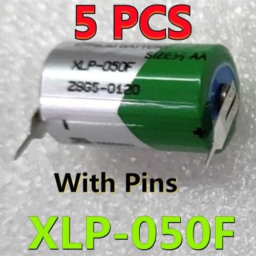 5PCS Original NEW Korea For XENO XLP-050F Battery 1/2AA 3.6V Lithium Battery High Temperature With Pins