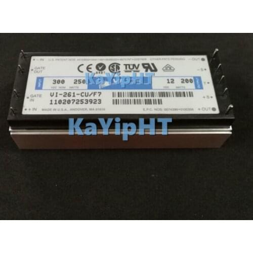 Free Shipping VI-261-CU/F7 VI-261-EU/F7 VI-261-CU/F2 VI-261-EU/F2 DC/DC: 300V-12V-200W