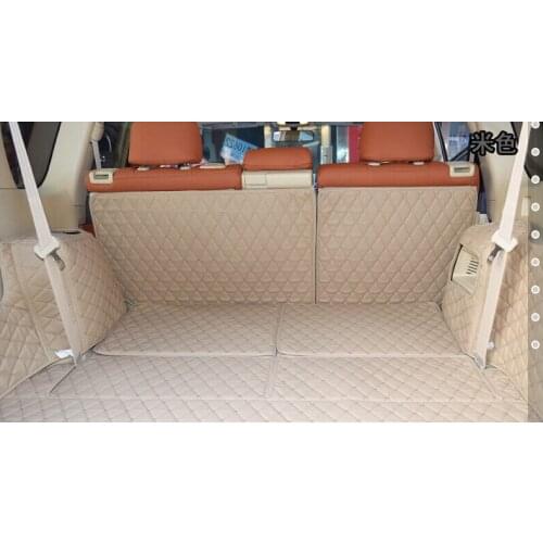 No Odor Customized Full Covered Pu Leather Waterproof Cargo Rugs Non Slip Carpets Car Trunk Mats for BMW X5 5seats E70