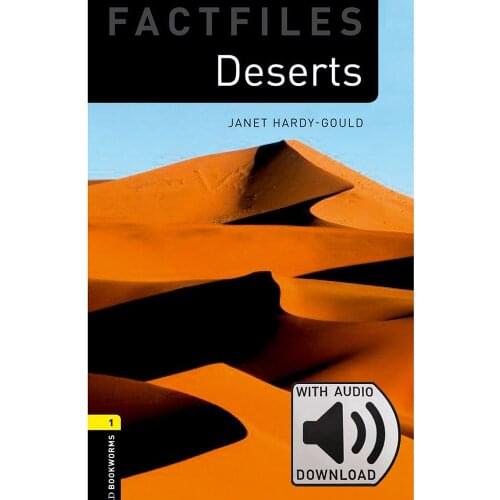 Kids Boy Girl Educational English reading book Oxford Bookworms Library Factfiles: Level 1: Deserts