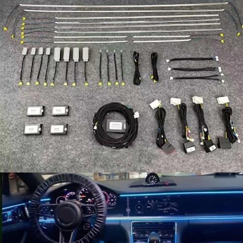 For Porsche panamera 2017-2021 ambient light Door contour lights New design Interior Atmosphere Light