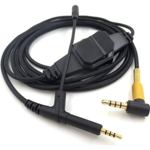 3.5mm to 2.5mm Aux Cable Earphone Cord Microphone Noise for BOSE 700 QC25 QC35 OE2 Headphone Connector Cords