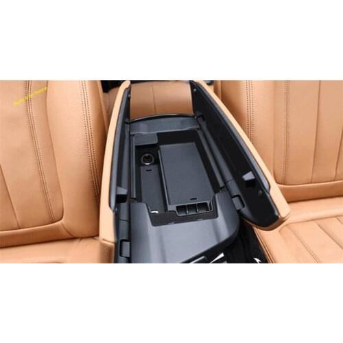 For BMW 5 Series G30 530i 540i 2017 - 2021 Central Control Container Storage Box Phone Tray Cover Trim Accessories Interior
