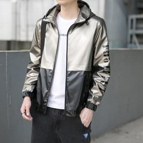 Hawaifish brand Mens Hooded Jacket Waterproof Handsome fashion chaqueta hombre high quality casual slim style chaqueta hombre