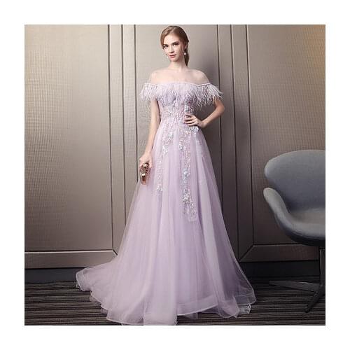 Luxury embroidery lavender feather rococo queen ball gown princess long medieval dress Renaissance Victorian/Antoinette Ball