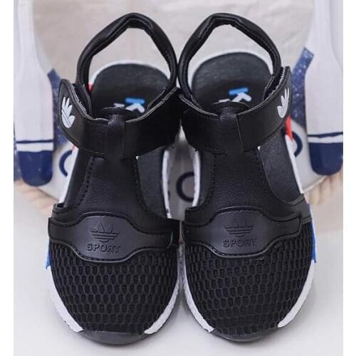 2018 spring and summer fashion girls sandals breathable single shoes network star style boys shoes girls shoes