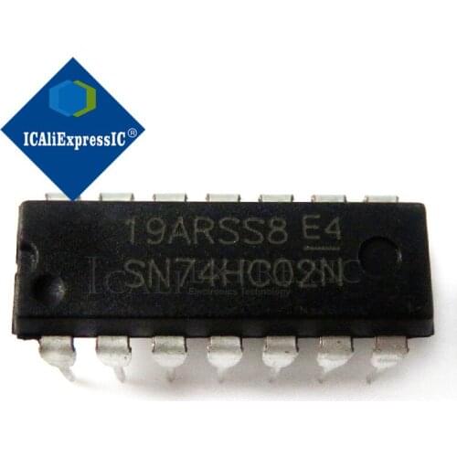 10PCS SN74HC02N SN74HC08N 74HC132 SN74HC32 74HC86 74HCT04 74HC14 74HCT00 74HCT02 SN74HC02N DIP-14
