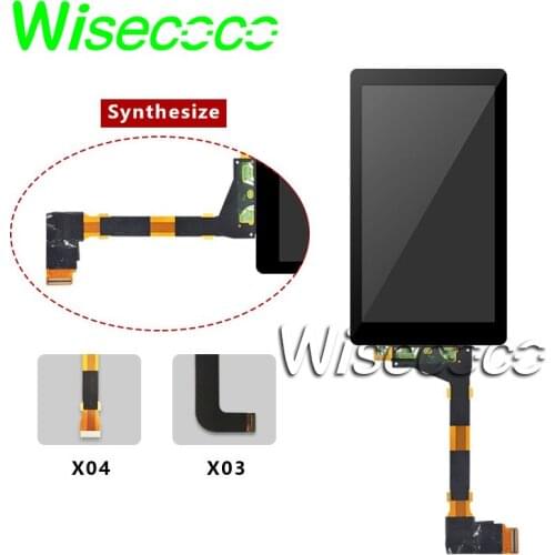 5.5 Inch 2K Lcd Screen display With Tempered Glass Protector Protective Film Assembly for3D Printer replacement Ls055R1Sx03