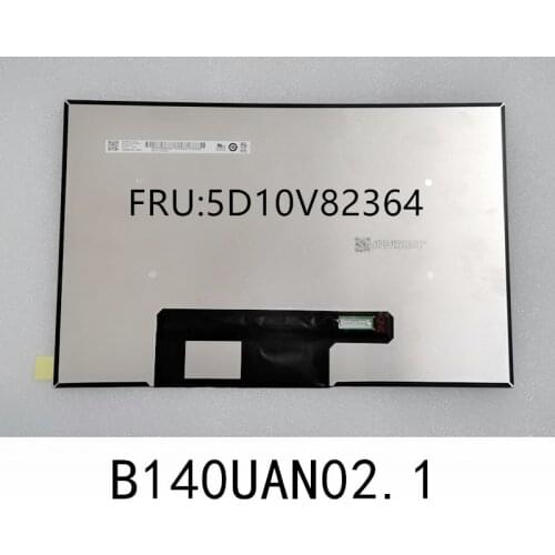 Apply to 14 inches WUXGA AG lenovo, HP laptop B140UAN02.0 B140UAN02.1 EDP 30pin 1920x1200 16:10 Laptop LCD screen FRU:5D10V82364