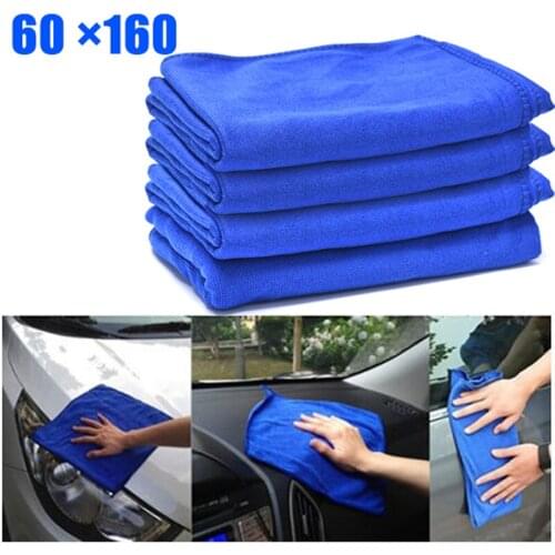 60*160cm Microfiber Car Detailing Car Washing Drying Towel Microfibre Cleaning Auto Car Detailing Soft Cloths