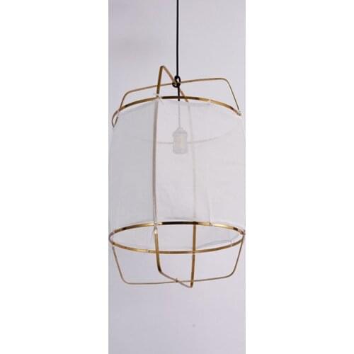 Bamboo Pendant LED Nordic lights dining room hanging lamp modern Restaurant kitchen coffee room Loft Hanglamp Fabric E27 90-220V
