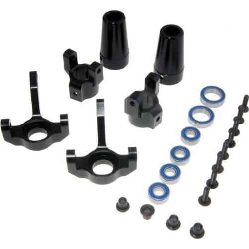 Free Shipping Aluminium alloy Base C Hub carrier steering cup kit set spare parts for AXIAL SCX10 RC Crawler truck car