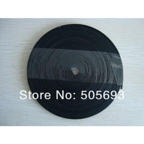 Free shipping GT2 open timing belt 6mm width 100m length rubber with glass fibre