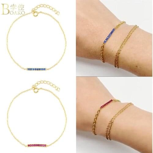 BOAKO Blue Bracelets