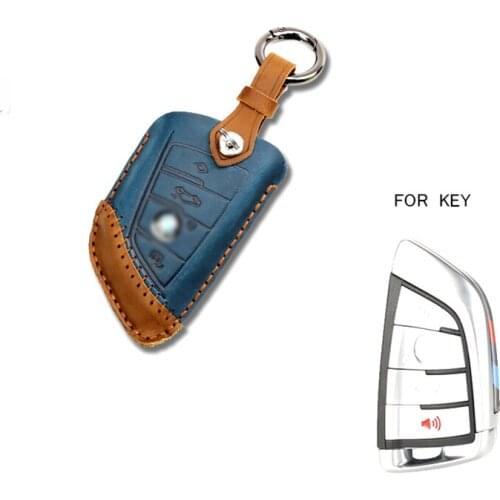 Car Key Case for BMW 1 3 5 7 Series 525 320li X1 X3 X4 X5 X6 Blade Type Car Key Bag Buckle Shell Supplies Decoration