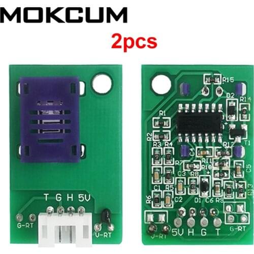 2PCS HRTM030 Temperature and Humidity Sensor with Thermistor Temperature and Humidity Measurement Air Conditioning Sensor