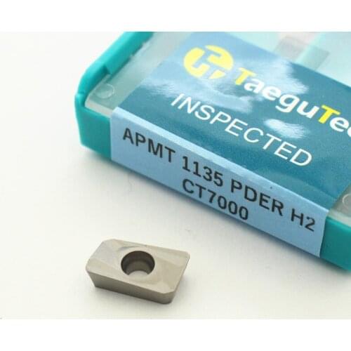 APMT 1135 PDER H2 CT7000 Indexable cermet CNC milling inserts High Quality Milling Cutter CNC Lathe Tool knife