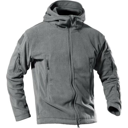 S-4XL Outdoor Camping Climbing Men Female Sports Hunting Coat Tactical Military Fleece Shark Skin Softshell Hooded Jacket