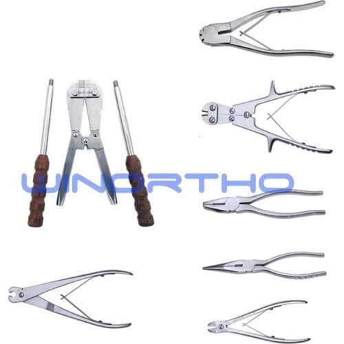 Medical orthopedic wire scissors Kirschner Implant Cutter Surgical Finish to 4mm 6mm Capacity