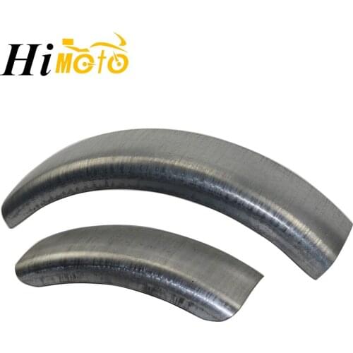 DIY Motorcycle Unpainted Front & Rear Fender Mudguards Universal For Harley Sportster 883 1200 XL Solo Seat Cafe Racer Bobber