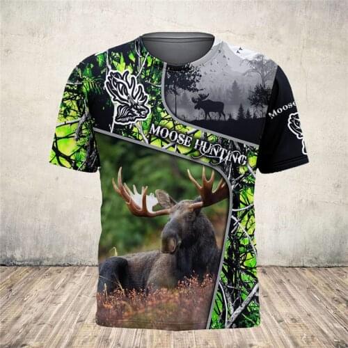 2021 New Arrival Men T Shirt Full Anime Shirt Printing Fashion Short Sleeve Hunting Harajuku Men Tees