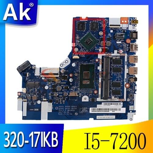 NM-B243 for Lenovo Ideapad 320-17IKB /320-15IKB Mainboard Motherboard CPU I5-7200 4GB-RAM GPU GT940MX/920MX 2G 100% Test Ok