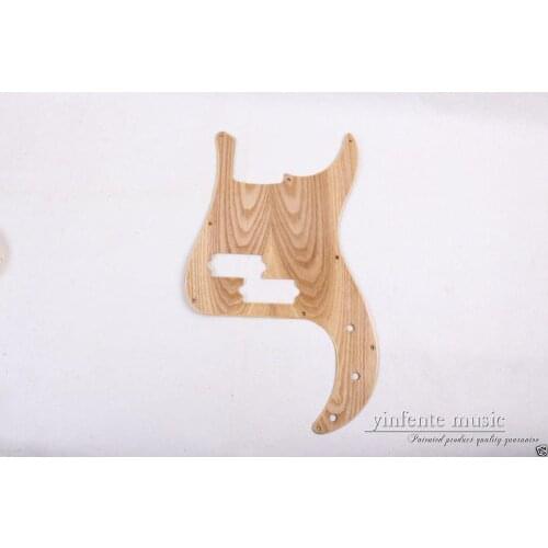 New Electric Bass Guitar pickguard flame ASH wood P-Bass Guitar parts & accessories #1836