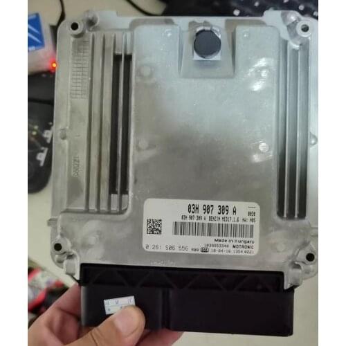 Car Engine Computer Board ECU Electronic Control Unit 0261S06556 03H907309A for V.W