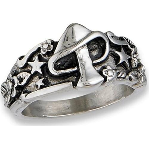 New Product Alloy Fashion Retro Mushroom Five-pointed Star Ring Jewelry Modern Fashion Women Jewelry