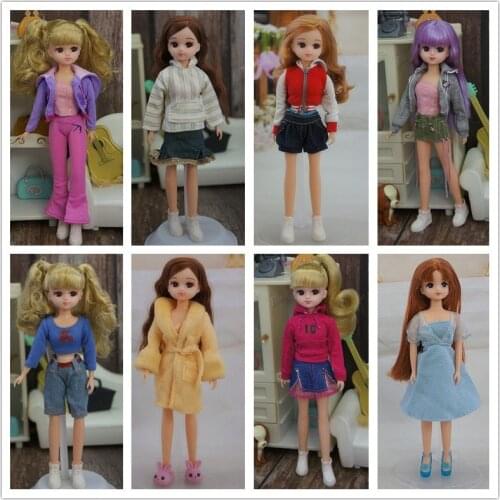 Blyth Doll Clothes fashion sweaters broken pants for Blyth Azone 1/6 doll very beautiful new clothes pretty Licca doll