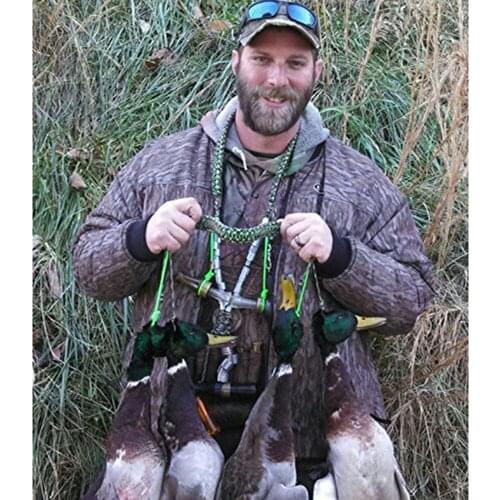 Hunting Game Call Lanyard Duck Goose Bird Decoy Gear Banded Tote Rope Neck Strap