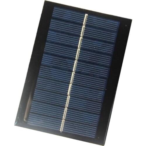 1W Portable Solar Panel Outdoor Fexible Charger Solar Battery Used for Home Lighting System Mini Solar Cells