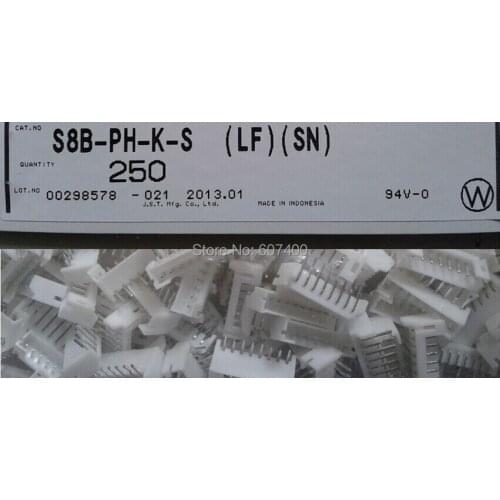 S8B-PH-K-S CONN HEADER PH SIDE 8POS 2MM Connectors terminals housing 100% new and original parts S8B-PH-K-S(LF)(SN)
