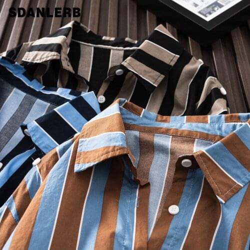 SDANLERB Women's Striped Shirts