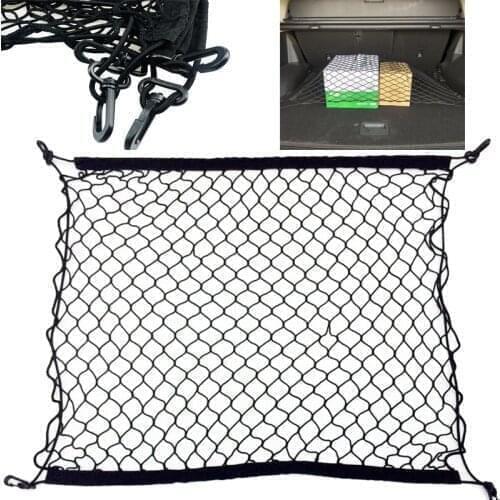 Car Trunk Net Universal Auto Cargo Storage Mesh Holder For Nissan Teana X-Trail Qashqai J10 J11Livina Sylphy Tiida Sunny March