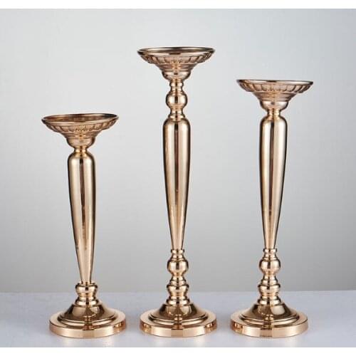 Rystal Wedding Centerpieces Glass Flower Vase Wedding Table centerpieces Decoration Flower Rack