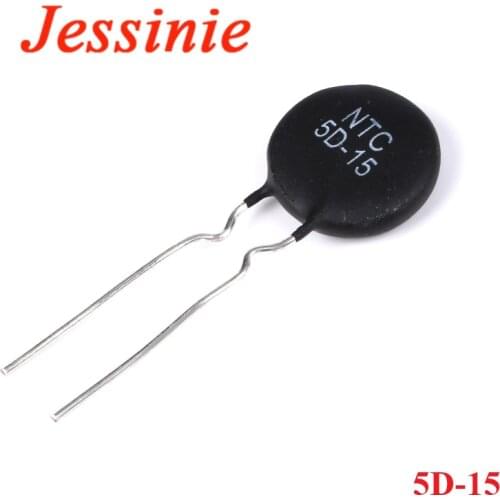 5pcs NTC Thermistor Resistor NTC 5D-15 5D15 Thermal Resistor
