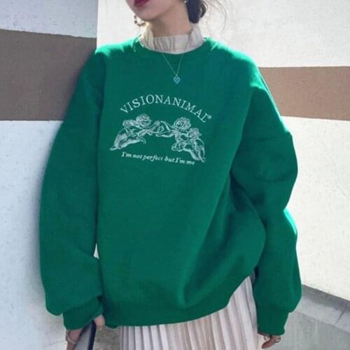 Женские толстовки с надписями UVRCOS China At AliExpress