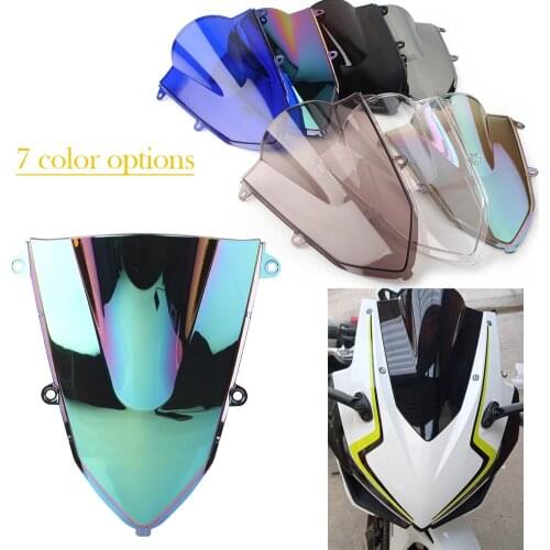 CBR500R 2020 Windshield Windscreen Windproof For Honda CBR 500R 2019 2020 Motorcycle ABS Accessories Double Bubble