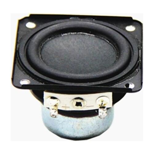 1PC 48mm1.8 inch inner magnetic speaker 4 ohm 10W bass multimedia speaker with fixed hole
