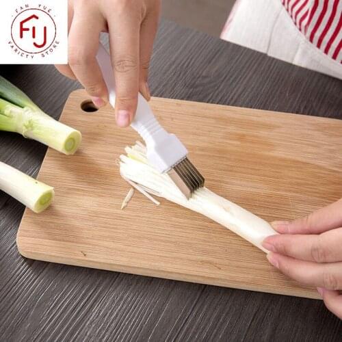 Japanese Kitchen Cutting Onion Chopped Green Onion Knife Cutting Garlic Sprout Shredded Green Onion Cutter Cooking Knife Hot
