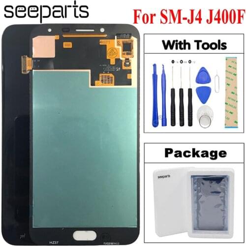 Super AMOLED LCD For Samsung Galaxy J4 J400 J400F J400G/DS SM-J400F LCD Display Touch Screen Digitizer Assembly Replacement