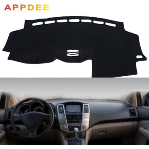 APPDEE Car Dashboard Cover DashMat For Lexus RX RX300 RX330 RX350 2004-2006 2007 2008 2009 Non-slip Sun Shade Pad Carpet Anti-UV